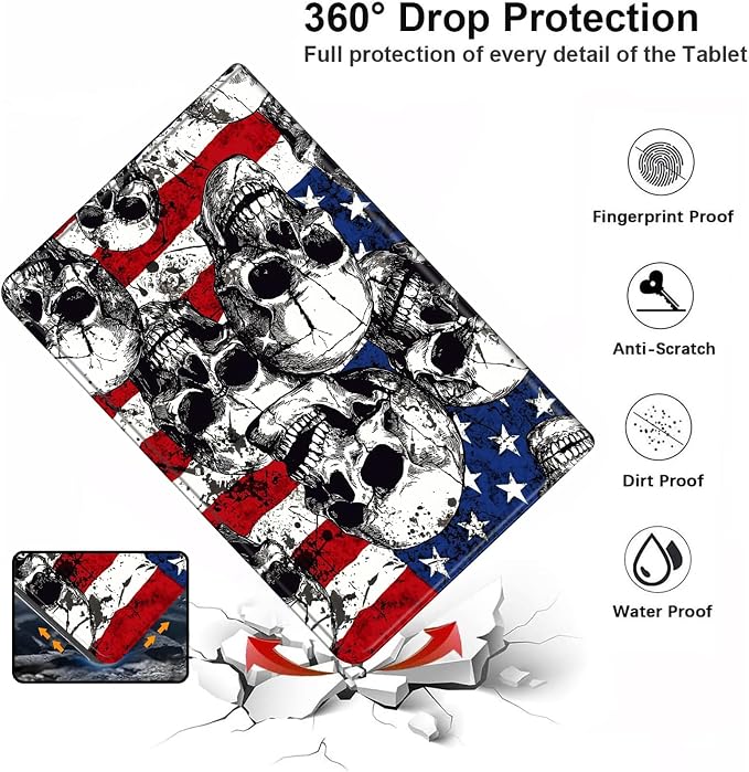 Flag Skulls