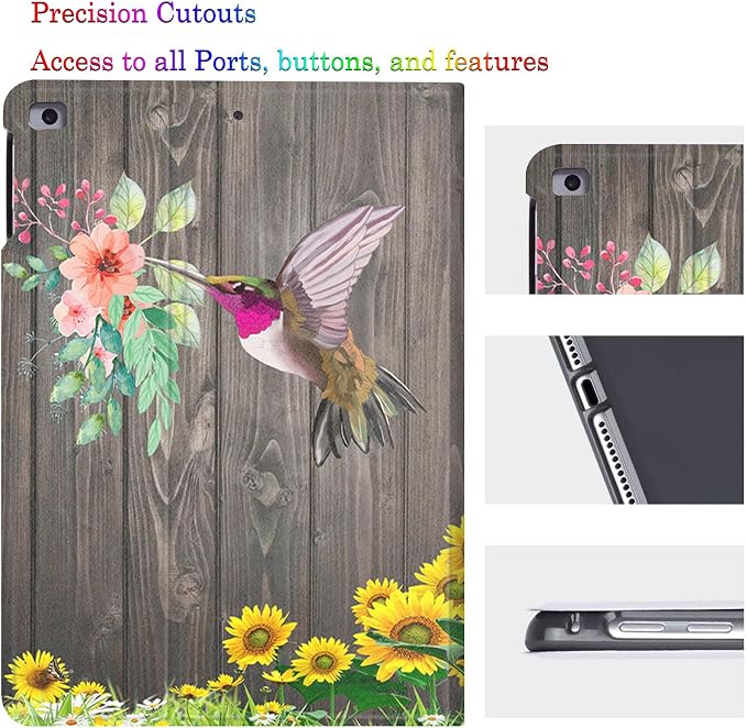 Hummingbird and SunAlower