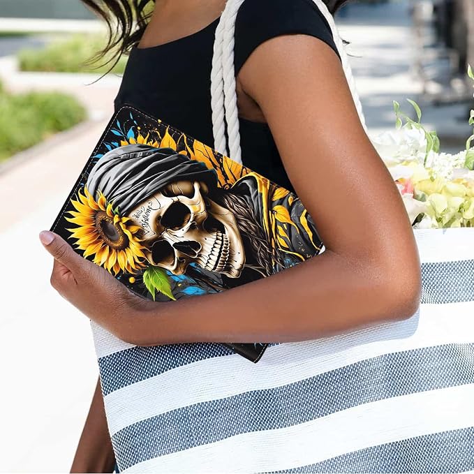 Skull Sunflower-1