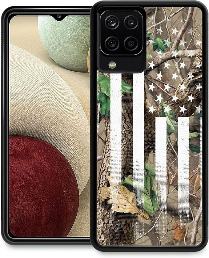 Camo Forest American Flag