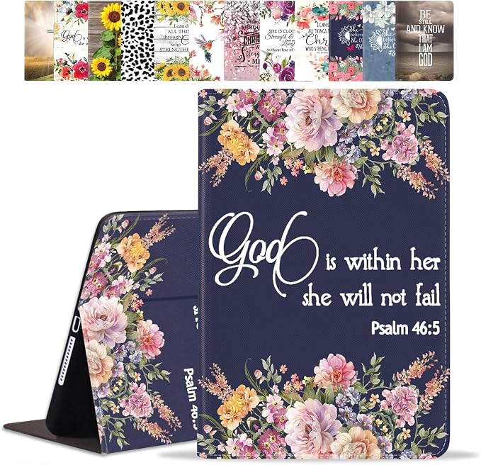 Floral Quote Bible Verses Psalm 46:5