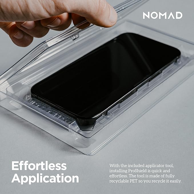 NOMAD Screen Protector compatible with iPhone 17 and iPhone 17 Pro