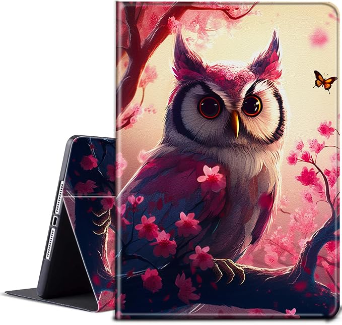 Cherry Blossom and Owl