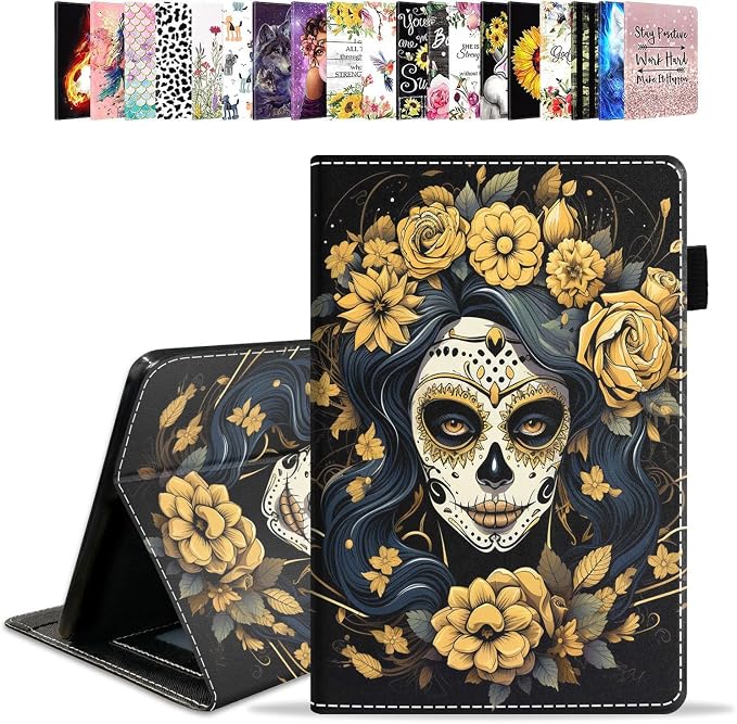 Sugar Skull Girl Flower