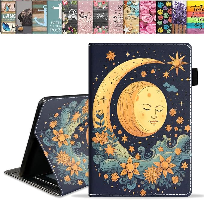 Magic Celestial Theme Sun with Crescent Moon