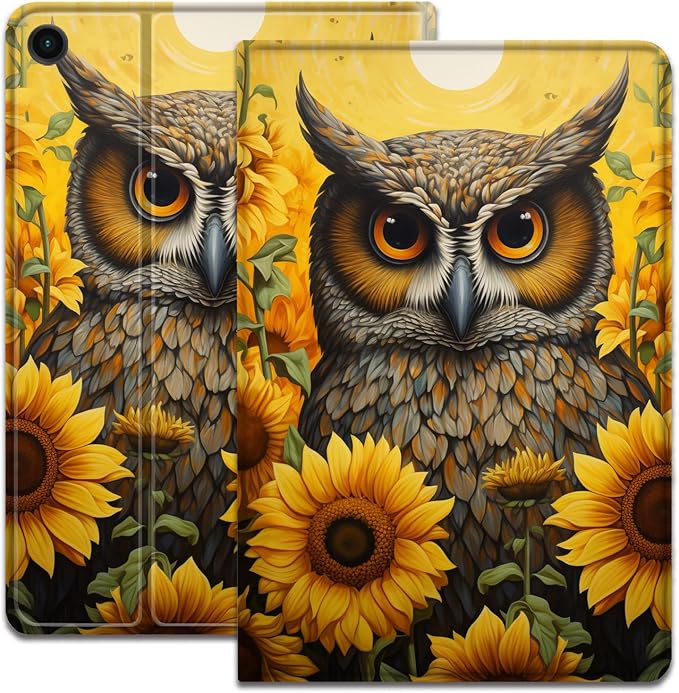 Owl and Sunflower