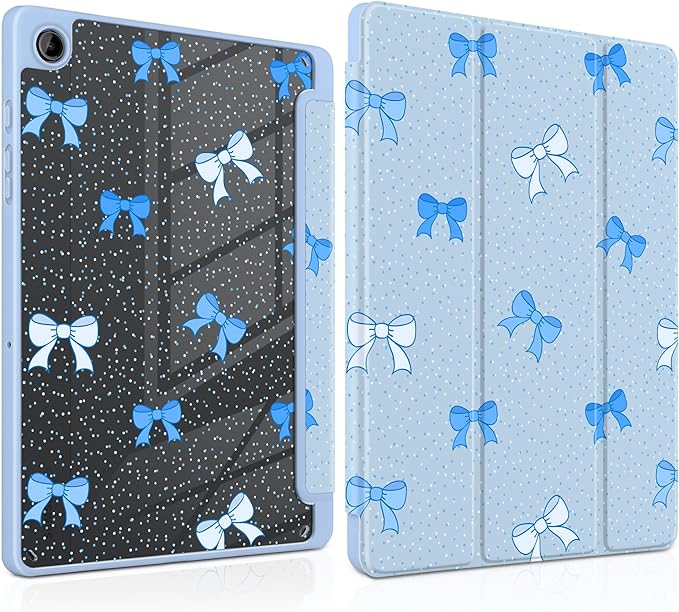 Blue Polka Dots & Bows