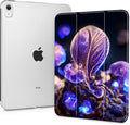 Tuiklol Case for iPad 11 inch A16 2025 Generation 11th / iPad 10.9 inch 2022 10th Gen Buit in Pencil Holder with Shockproof Cover PC Clear Transparent Back Shell Auto Wake/Sleep Purple Violet
