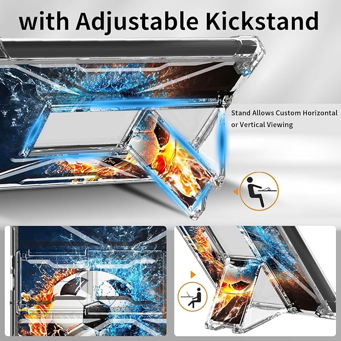 Case for iPad 10.2 2021/2020/2019 Shockproof Rugged Slim Heavy Duty Full Body Protective Case for iPad 9th/iPad 8th/7th Generation Soccer Ball