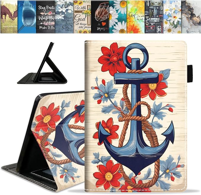 Nautical Anchor and Flowers