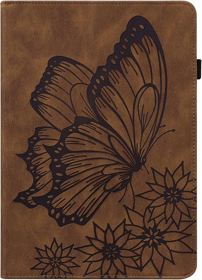 08# Flower Butterfly Brown