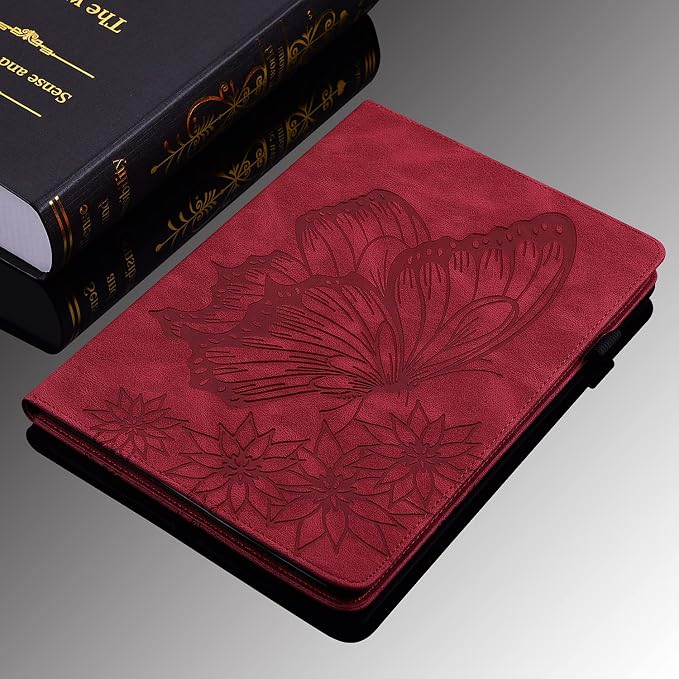 04# Flower Butterfly Red