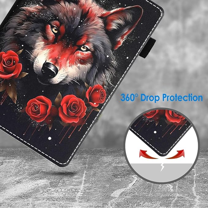 Wolf and Rose
