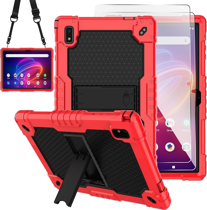 Red/Black+2 PCS Glass