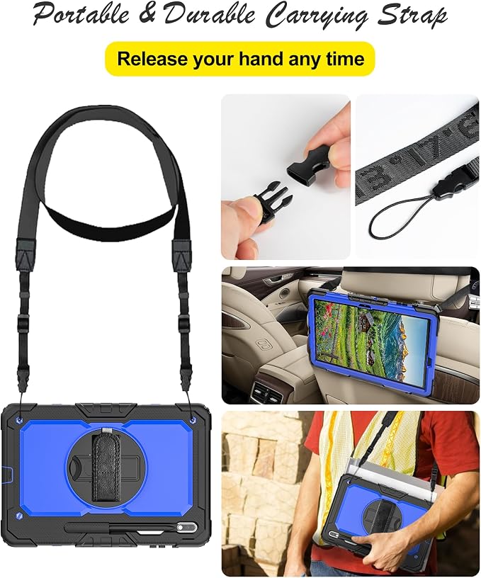 Blue & Black