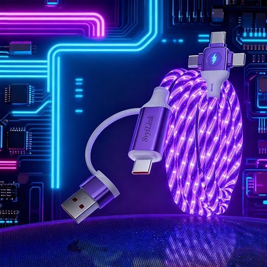 USB 6in1 Crossing Starry Purple