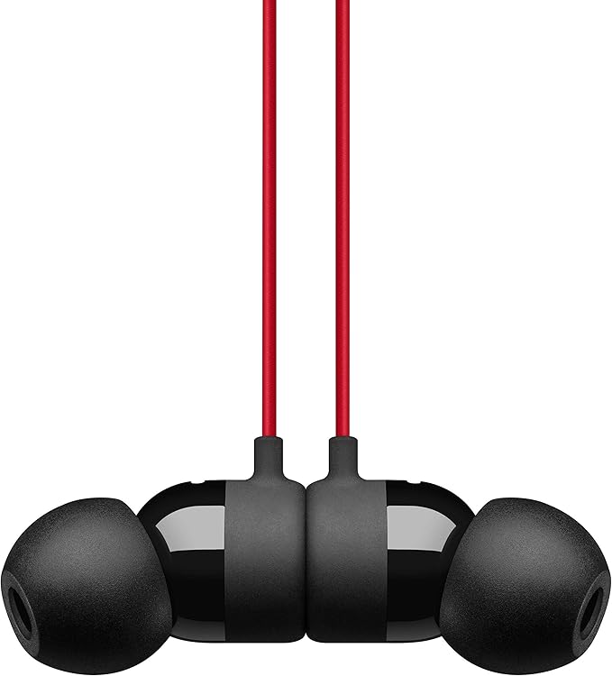 Beats By Dr. Dre UrBeats3 Wired In-Ear Headphones w/ 3.5mm Plug - Black / Red (Renewed)