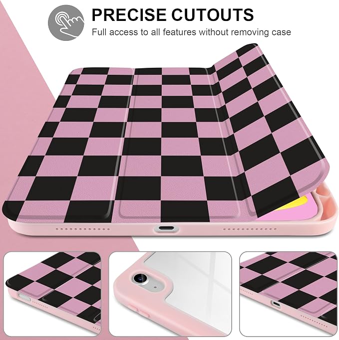 Black Pink Check