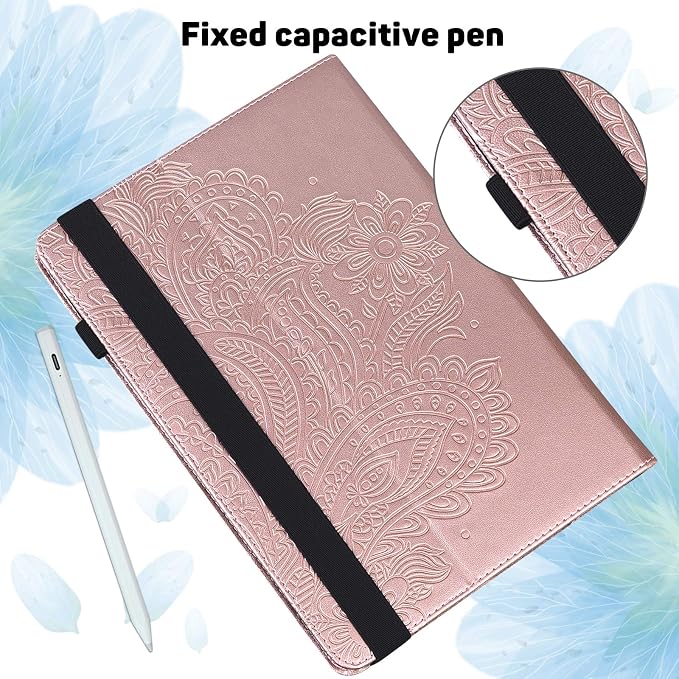 02# Rosegold Peacock Flower