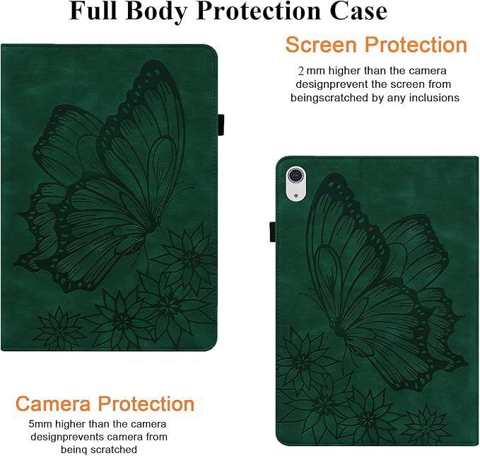 04# Flower Butterfly Green