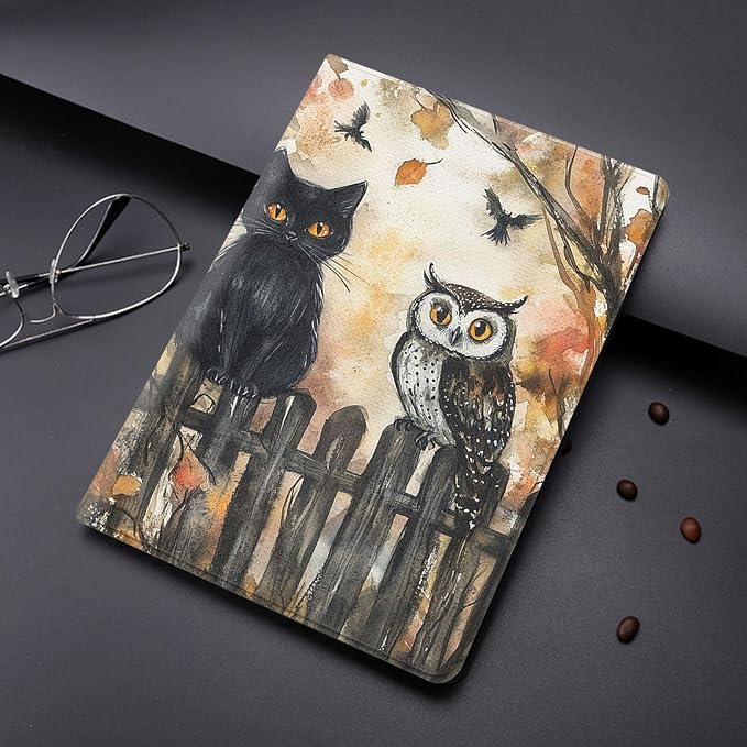 Black Cat Owl Halloween