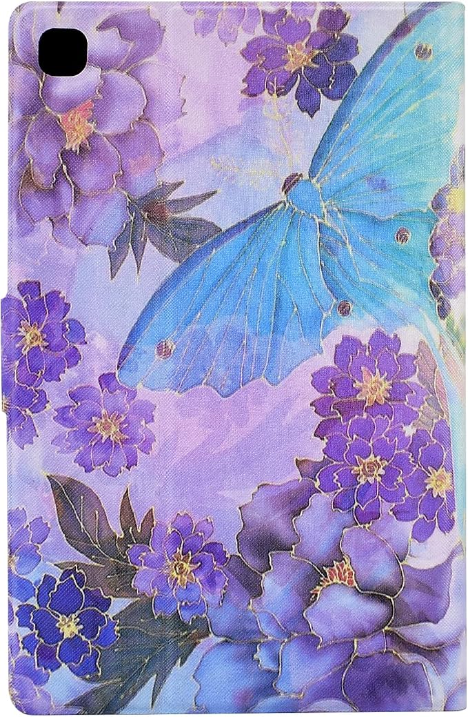 060# Purple Flower Butterfly
