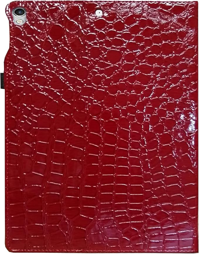 Case for iPad 10.2 9th 8th 7th Generation Multi Viewing Stand Folio Smart Cover with Pocket Auto Wake Up/Sleep for 2021/2020/2019 A2602 A2603 A2604 A2270 A2428 A2429 A2197 A2200 (Crocodile)