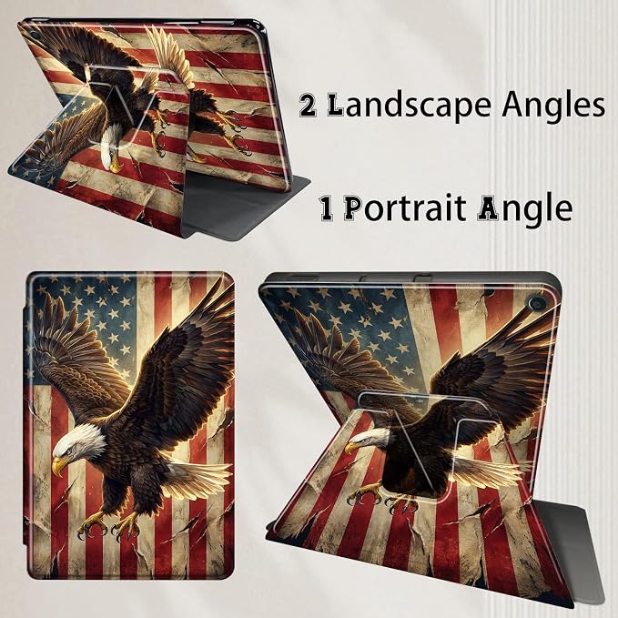 USA Flag Bald Eagle