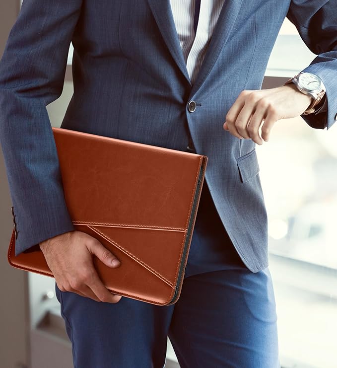 DTTO Rotating Case for iPad 9th/8th/7th Generation 10.2 Inch 2021/2020/2019 360 Degree Swiveling Premium Leather Folio Stand Cover with Pencil Holder - Auto Wake/Sleep and Hand Strap Brown