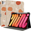 MAYCARI Fall Brown Leaves Pumpkins iPad Case for iPad Pro (M4) 2024 13 Inch with Pencil Holder Handmade iPad Pro 5th Generation Case Autumn Fine Grained iPad Protecitve Hard Case with Auto Wake/Sleep