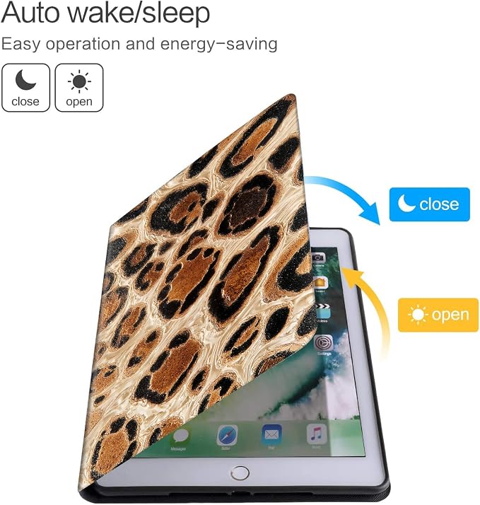 Gold Leopard Print