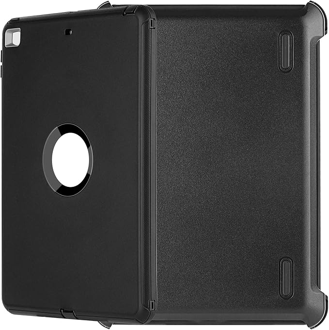 AICase iPad 8th Gen/iPad 7th Gen CaseiPad 10.2 2019/2020 CaseHeavy Duty Shockproof Triple Layer Defense for New Apple iPad 7th/8th Generation 10.2-inch 2019/2020 Release (Black)