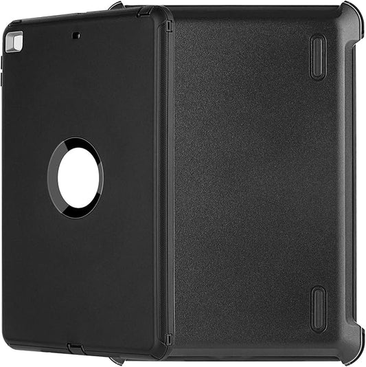 AICase iPad 8th Gen/iPad 7th Gen CaseiPad 10.2 2019/2020 CaseHeavy Duty Shockproof Triple Layer Defense for New Apple iPad 7th/8th Generation 10.2-inch 2019/2020 Release (Black)