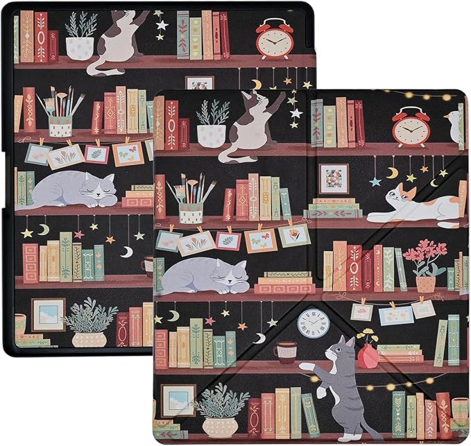 Cat on Bookshelf