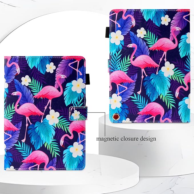 02# Palm Leaf Flamingo