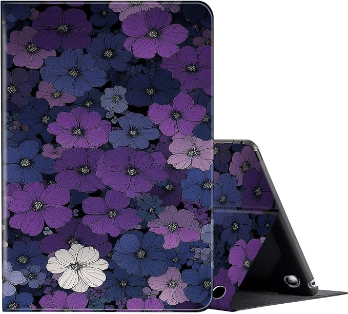Dark Purple Florals