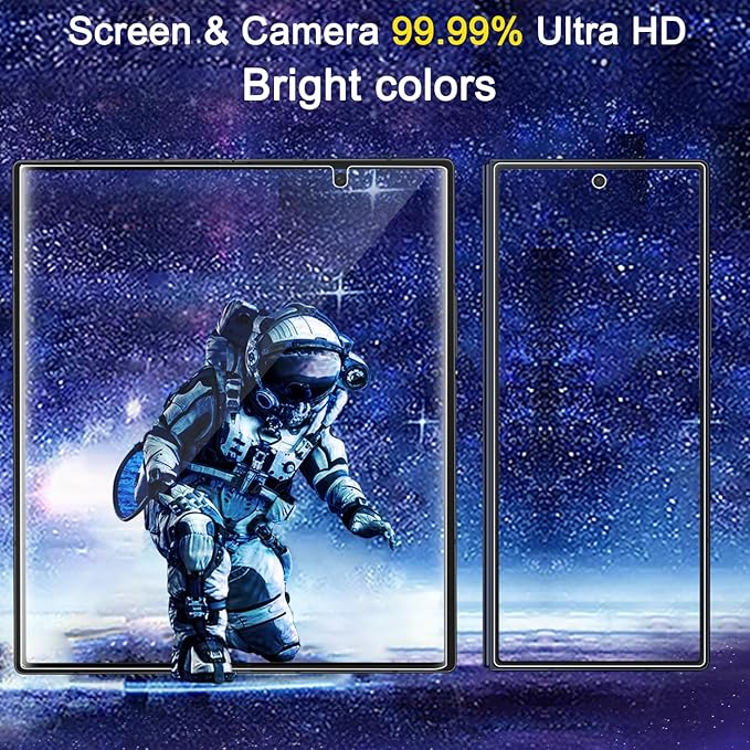 Ferilinso [Auto Dust Install] 2 Pack Inside Privacy Screen Protector for Samsung Galaxy Z Fold 7 [Phone Case Friendly] Anti-Spy Film with 2 Pack Front Tempered Glass Accessories