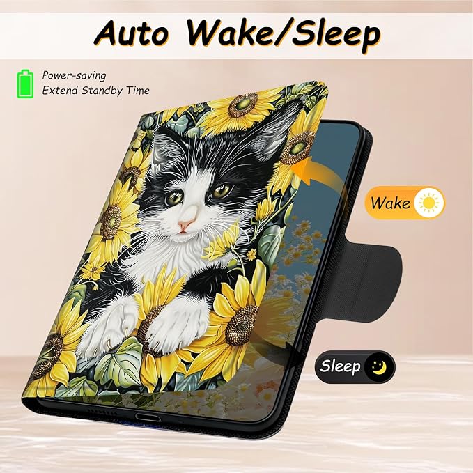 Cat Sunflower