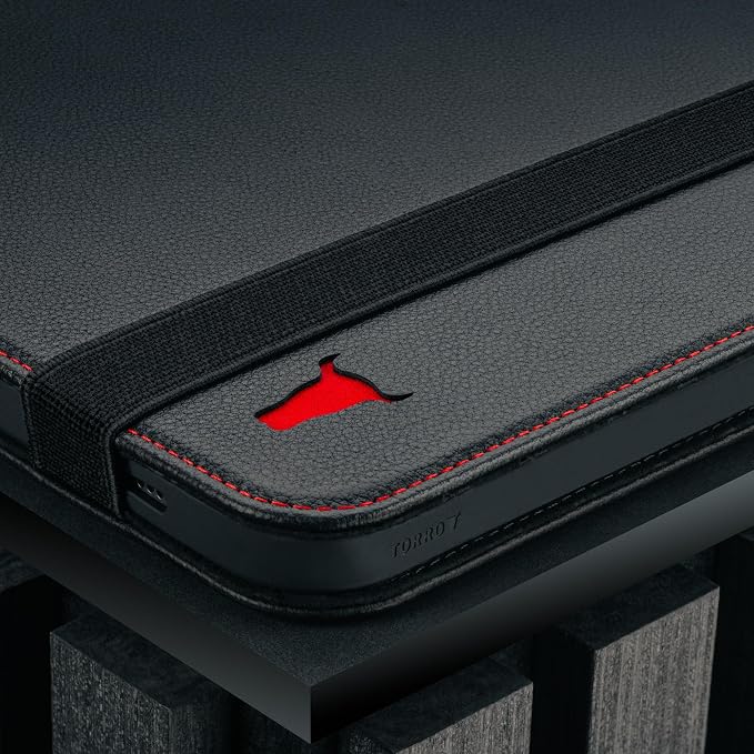 Black with Red Detail