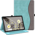 Fintie Case for Google Pixel Tablet 11 Inch 2023 Release Multi-Angle Viewing Protective Stand Cover with Pocket &amp Pencil Holder Compatible with Charging Speaker Dock Turquoise