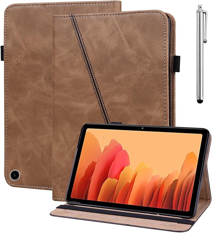 Case for Amazon Kindle Fire Max 11 Case (13th Generation 2023 Release) 11PU Leather Folio Stand Stylish Solid Color Cover for Fire 11 Tablet - Brown