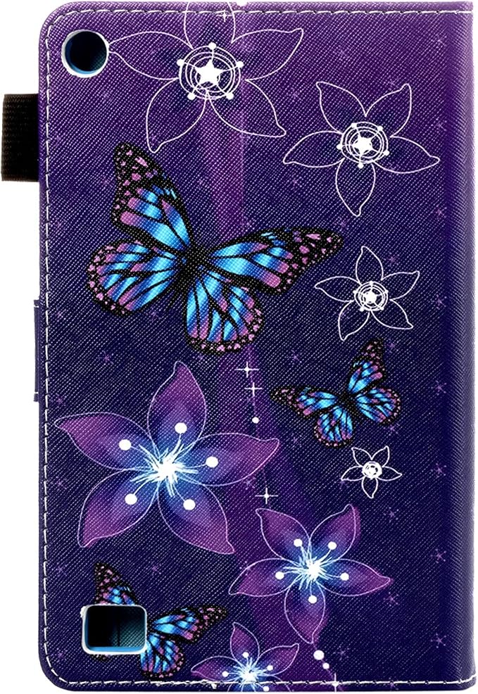 02 Purple Flower Butterfly
