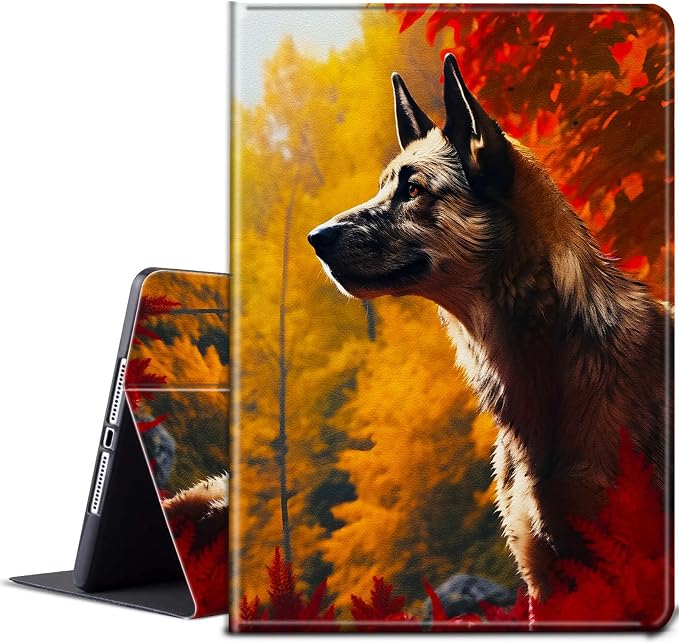Red Maple Leaf Wolf