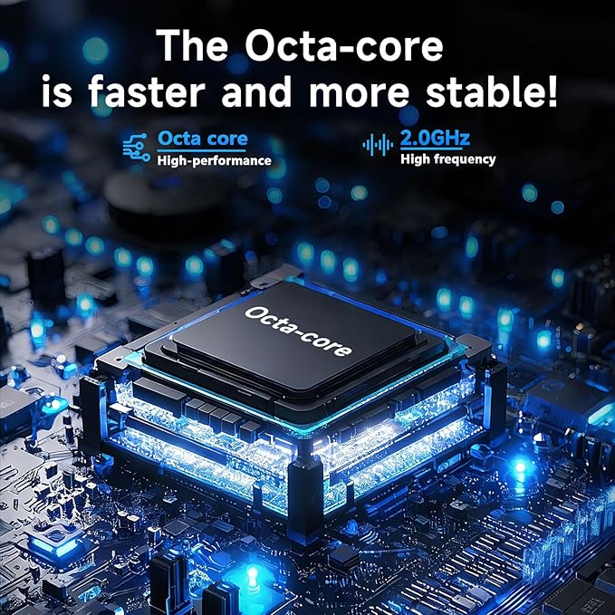 11 inch 2 in 1 Tablet 20GB + 128GB Android 16 Tablet with Case 1TB Expandable 13MP Camera Octa-Core Processor 5G WiFi 8000MAH Battery 11'' IPS HD Touchscreen Tableta PC.