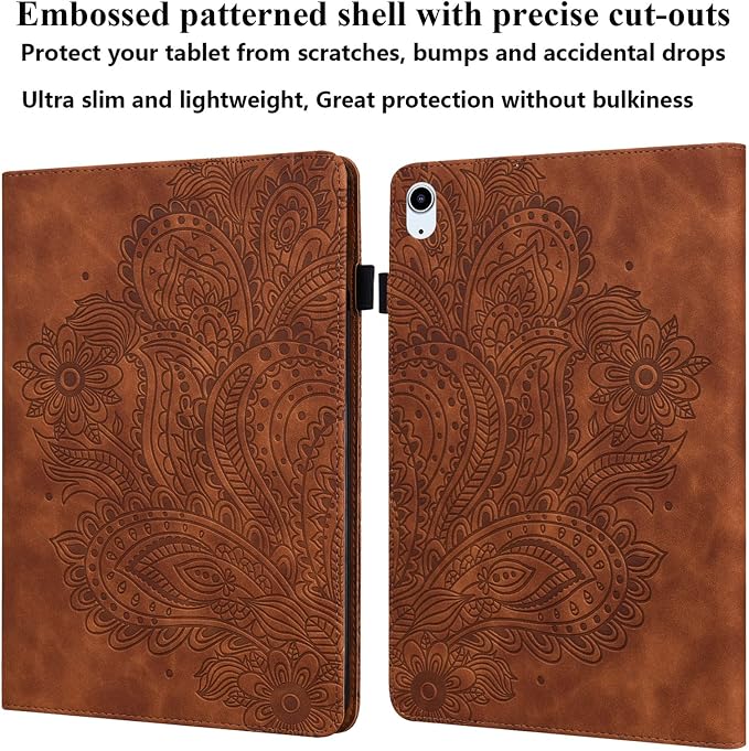 02# Brown Peacock Flower