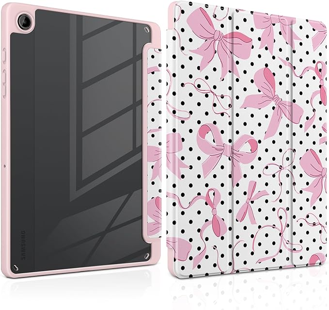 Black Polka Dots&Pink Bows