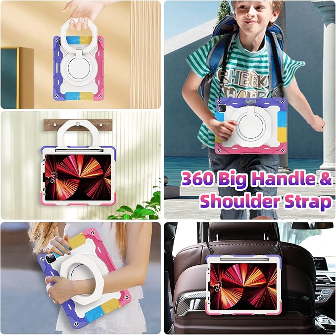 Ring Stand-Pink with Pen Holder