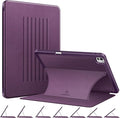 Fintie Magnetic Stand Case for iPad Pro 13-inch (M5) 2025 / (M4) 2024 - Multiple Angles Shockproof Rugged Soft TPU Cover with Pencil Holder Auto Sleep/Wake Purple