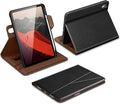DTTO for iPad A16 Case iPad 11th / 10th Generation Case (2025/2022) 360 Degree Rotating Premium Leather Folio Stand Cover with Pencil Holder Black