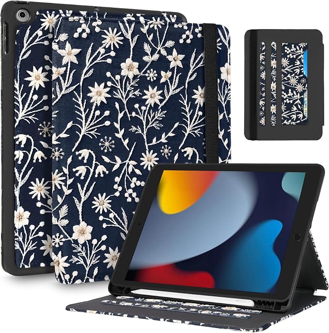 Navy Floral